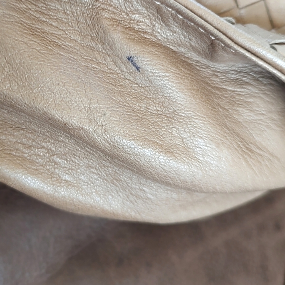 BOTTEGA VENETA Vintage Intrecciato Woven Lamb Leather Shoulder Crossbody Bag - Picture 15 of 16
